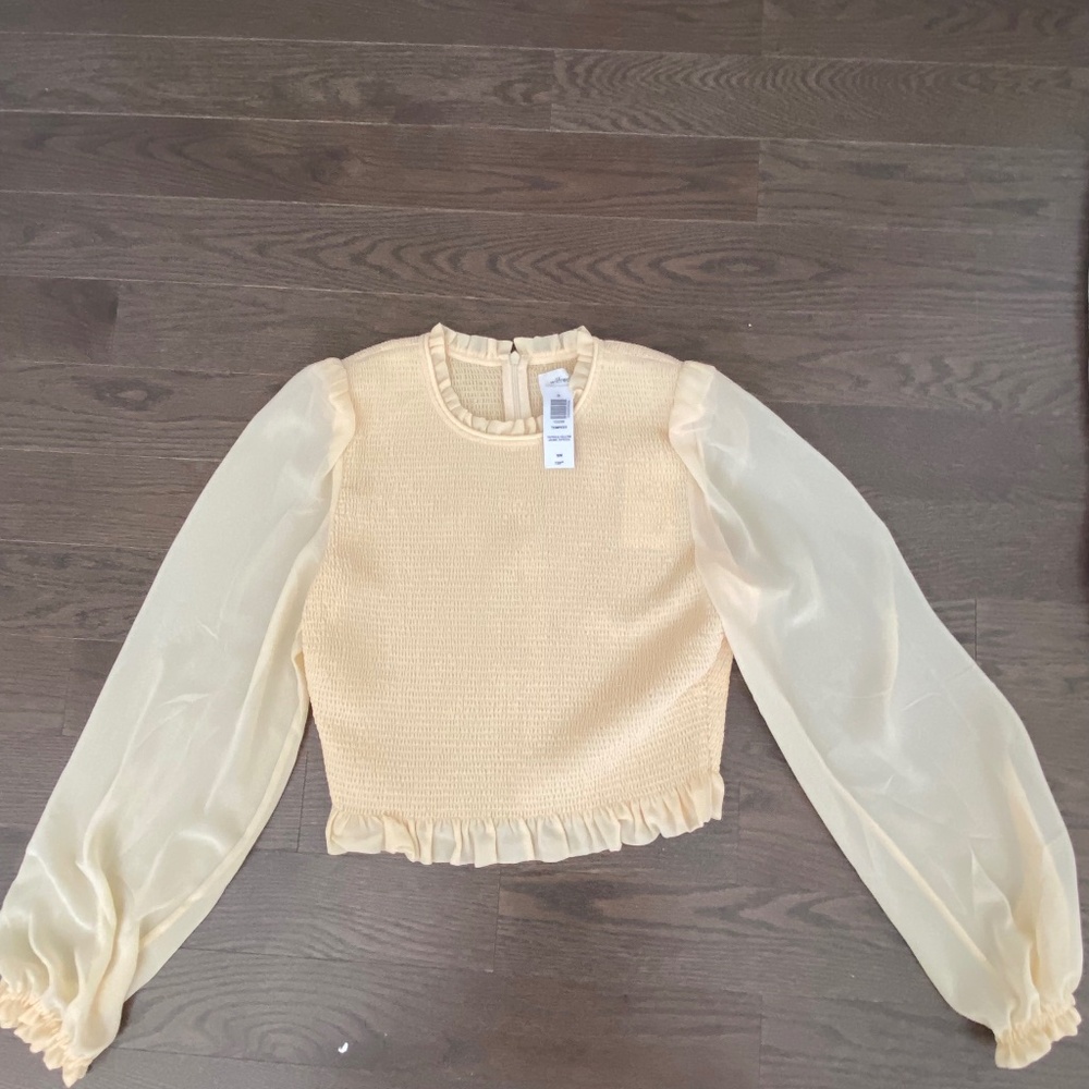 NWT Aritzia-The Wilfred TEMPEST BLOUSE